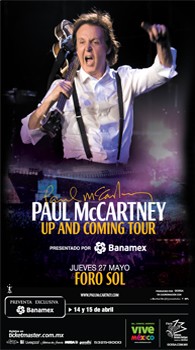 Pual McCartney in Mexico