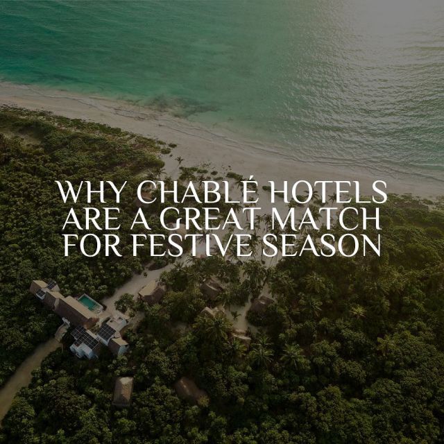 With the festive season fast approaching, it’s time to unwrap the gift of a perfect getaway! 👀

We totally love how Chablé properties capture their local vibe and culture! Whether you’re into the historic charm of @chableyucatan, the beachfront chill at @chablemaroma, or the private retreat of @casachable, each spot has its own special flair.

Let’s dive into how Chablé’s unique locations, cool details, and mouthwatering food set up the perfect holiday. ✨

#mexico #mexicotravel #travel #luxurytravel #chable #yucatan #festive #holidays