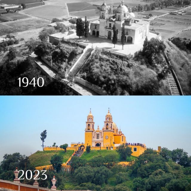 There’s something amazing about places that hold onto their charm over the years, and the Sanctuary of La Virgen de los Remedios is no exception. ✨

This church sits right on top of the Great Pyramid of Cholula—the biggest pyramid by volume in the world! Yup, it’s literally a temple on a pyramid. Just when you think Mexico can’t get any cooler, it does!

#mexico #mexicotravel #travel #luxurytravel #cholula #puebla #heritage #pyramid