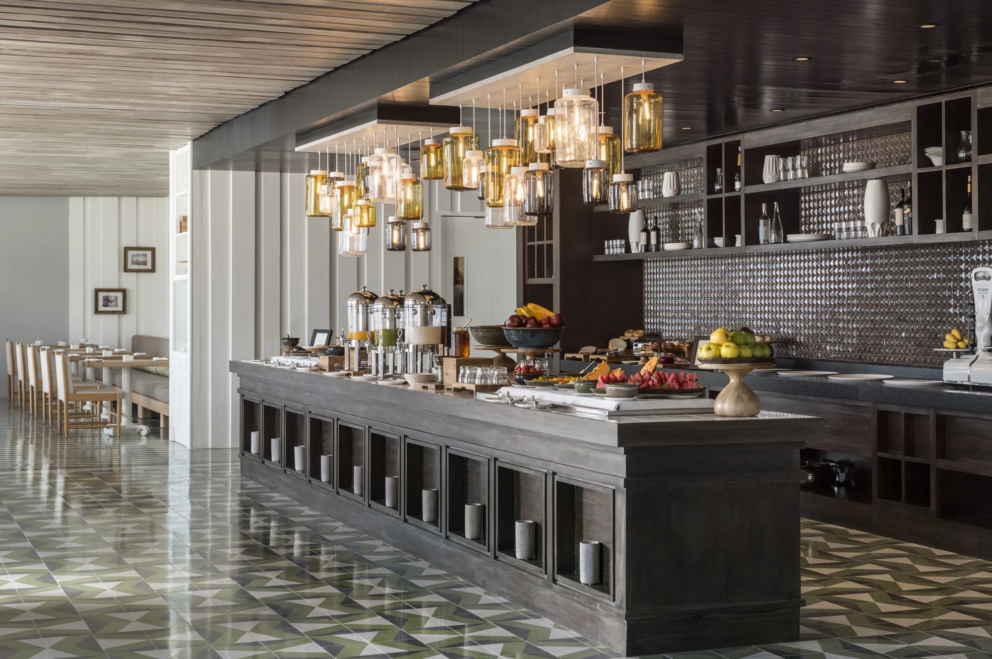 Ledge Restaurant Buffet - The Cape, a Thompson Hotel - Photo Credit Thomas Hart Shelby