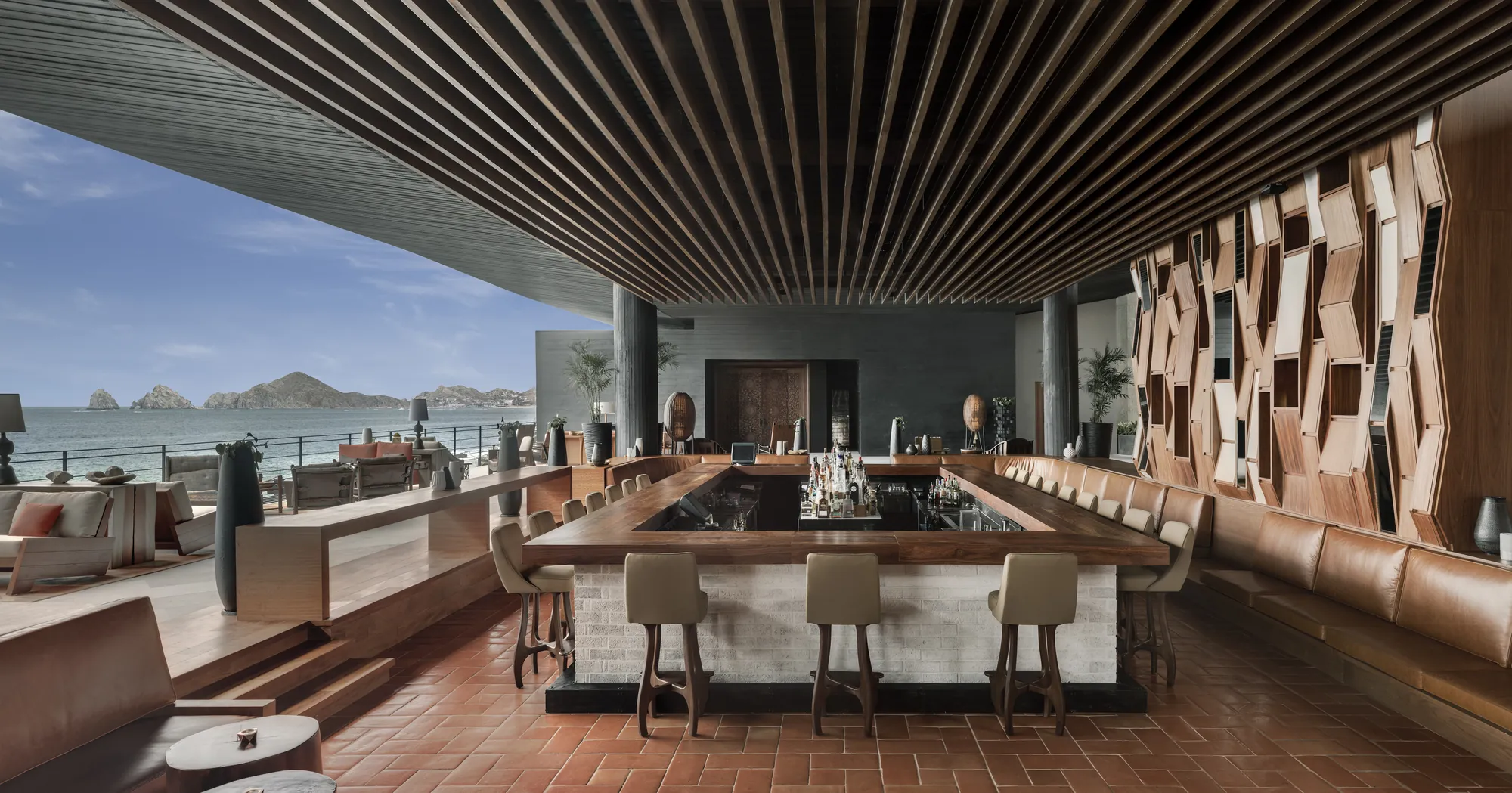 Lobby Bar Panorama - The Cape, a Thompson Hotel - Photo Credit Thomas Hart Shelby