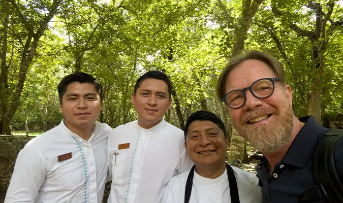 Chablé Yucatan Staff an Matteo